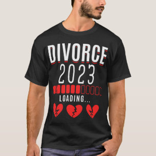 Divorcee 2023 Funny Divorced Wife T Shirt