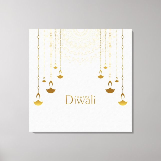 Diwali Canvastryck (Framsida)