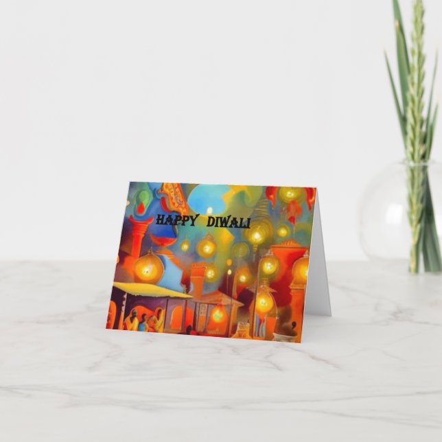 Diwali Card 6 Kort (Framsida)