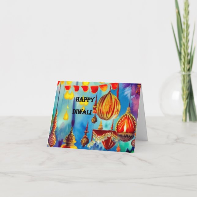 Diwali Card 7 Kort (Framsida)