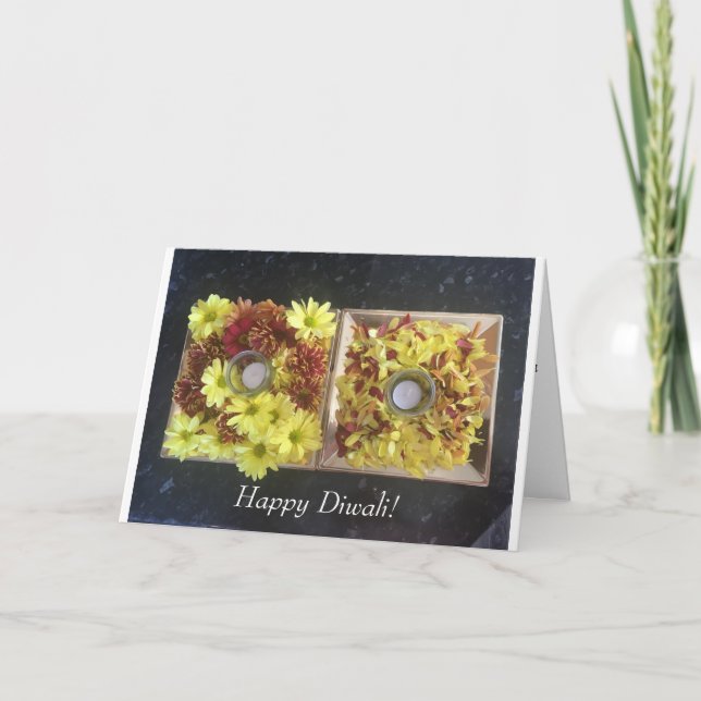 Diwali Card Helgkort (Framsida)