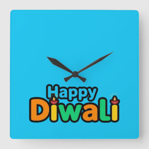 Diwali – Den färgrika ljus- och glädjefestivalen Fyrkantig Klocka