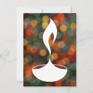 Diwali diya bokeh ljus