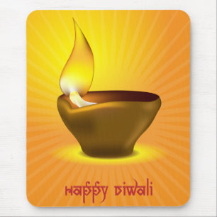 Diwali Diya - olje- lampa för dipawalifirande Musmatta
