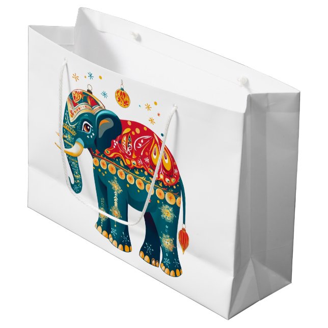 Diwali Elephant (Framsidan Vinklad)