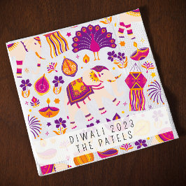 Diwali Festival Ljus Napkin Pappersservett