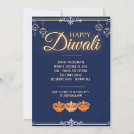 Diwali Firande Party Inbjudningar