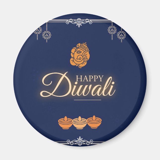 Diwali Firande Party Magnet (Framsidan)