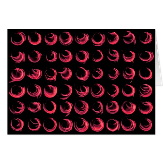 Diwali Flaming ed Hälsningskort (Framsidan Horizontal)