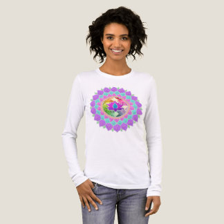 Diwali glitterlotus rangoli t shirt