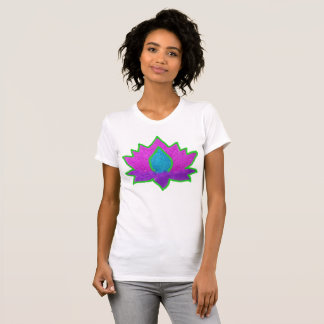 Diwali glitterlotus t shirt