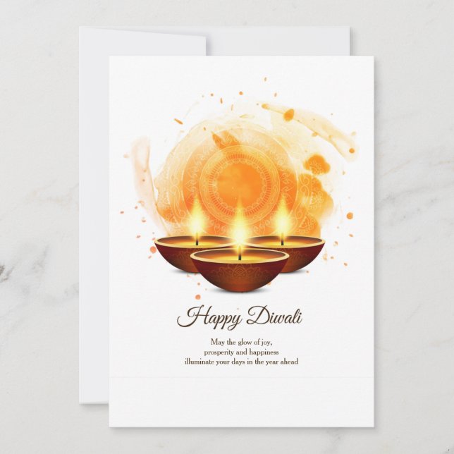 Diwali Greeting Card (Framsida)