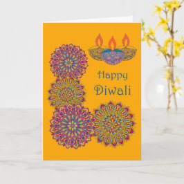 Diwali Hälsning - Mandalas Kort