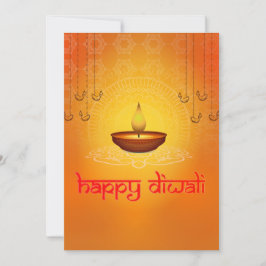 Diwali hälsning traditionell julkort