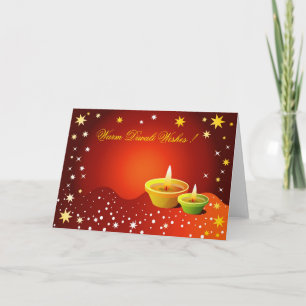 Diwali hälsningar helgkort
