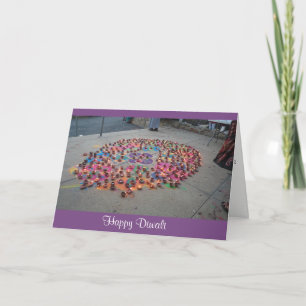 Diwali hälsningkort kort