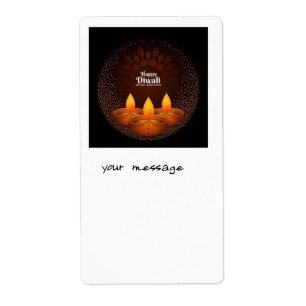 diwali-hälsningskort fraktsedel