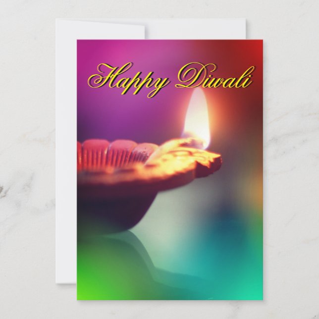 Diwali Högtidskort Julkort (Framsida)