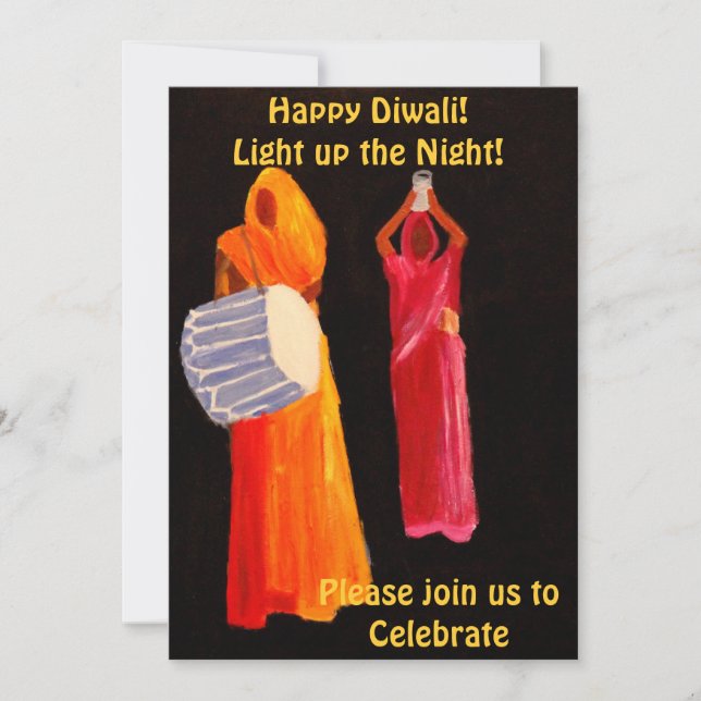 DIWALI INBJUDNINGAR (Framsida)