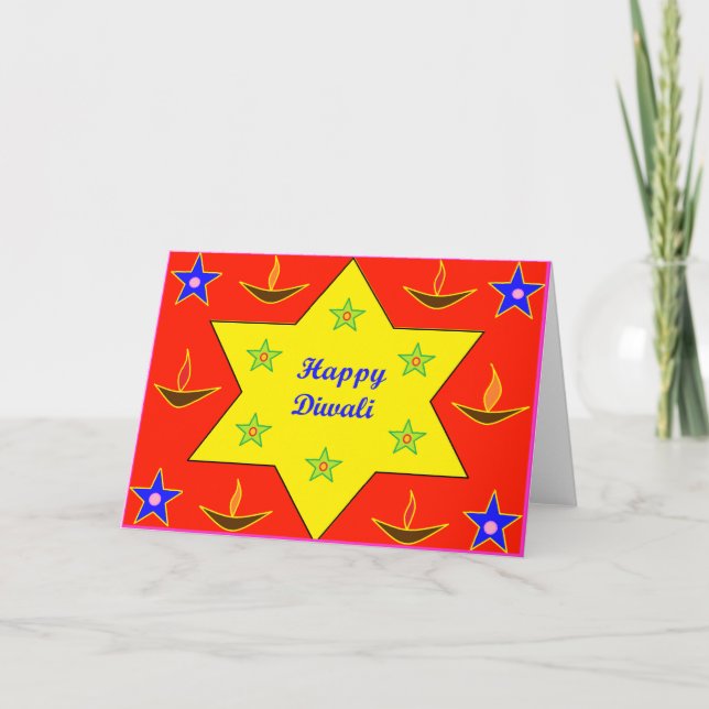 Diwali Kort (Framsida)