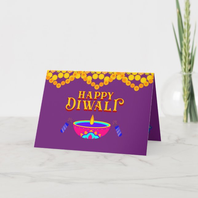 Diwali Kort (Framsida)