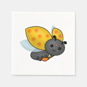Diwali Ladybug med Deepa Pappersservett