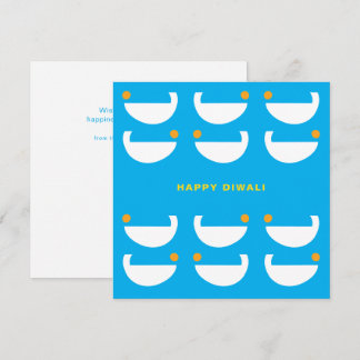 Diwali-lampor - Cyan Kort