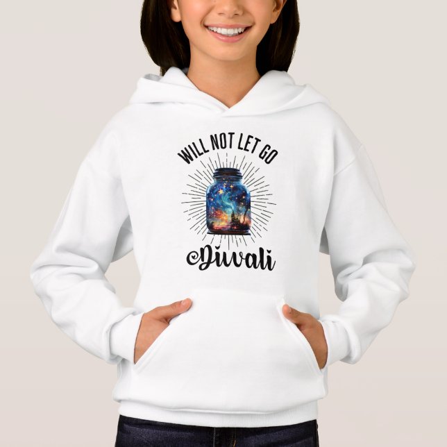 Diwali Light Jar – Festival of Lights T Shirt (Framsida)
