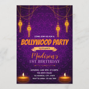 Diwali-partiinbjudan Inbjudningar