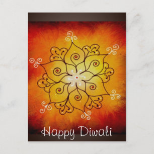Diwali Rangoli Vykort