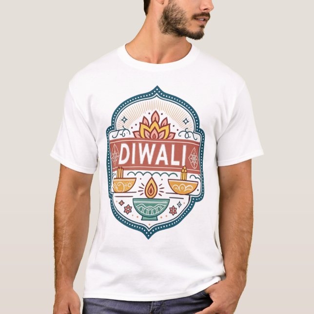 DIWALI T SHIRT (Framsida)
