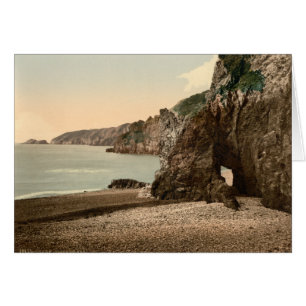 Dixcart Bay, Sark, Kanalöarna, England Hälsningskort