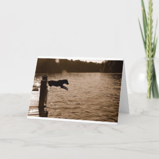 Dixie banhoppning från skeppsdocka kort