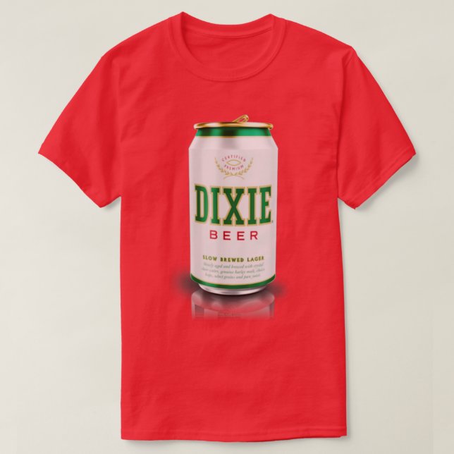 DIXIE BEER Classic TShirt T Shirt (Design framsida)