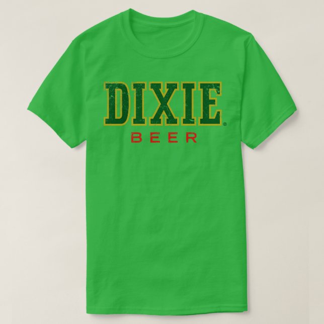 Dixie Beer T Shirt (Design framsida)