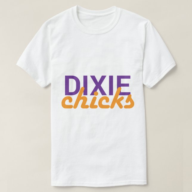 Dixie-Chickar T Shirt (Design framsida)
