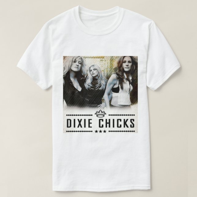 Dixie chicks Music Tourist 2021 kokbisa T Shirt (Design framsida)