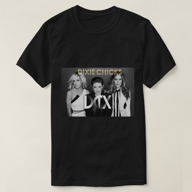 Dixie Chicks Singer Music Band T Shirt (Design framsida)