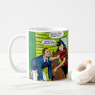 Dixie Dugan Lovable Hund Tecknad Coffee Mugg