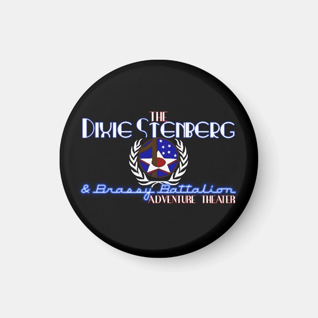 Dixie logotyp magnet (Framsidan)