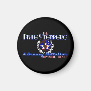 Dixie logotypmagneter magnet