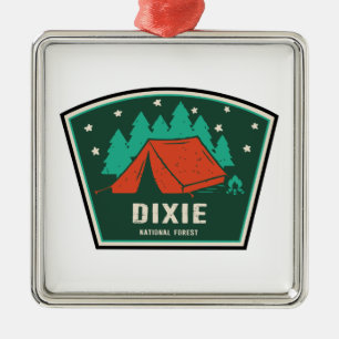 Dixie National Forest Camping Julgransprydnad Metall