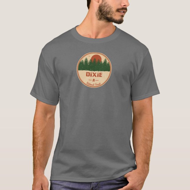 Dixie National Forest T Shirt (Framsida)