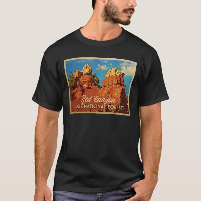 Dixie National Forest T Shirt (Framsida)