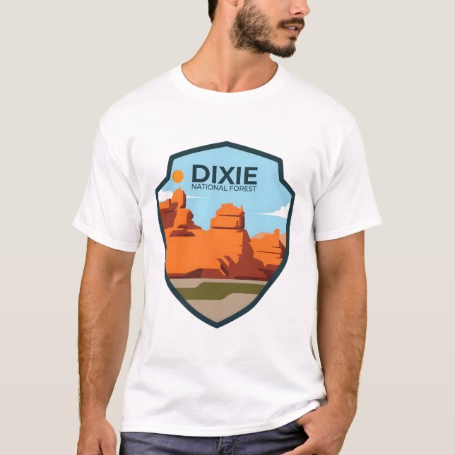 Dixie National Forest T Shirt (Framsida)