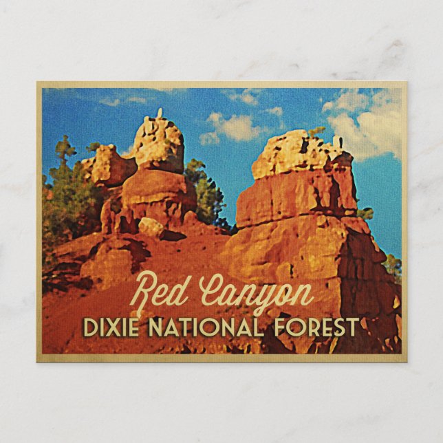Dixie National Forest Vykort (Framsida)