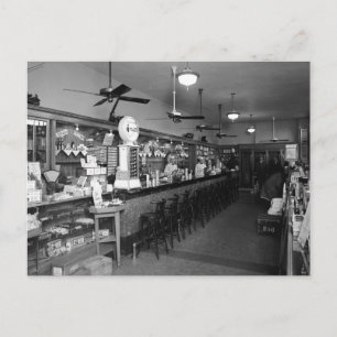 Dixie Soda Fontän, 1920-talet Vykort