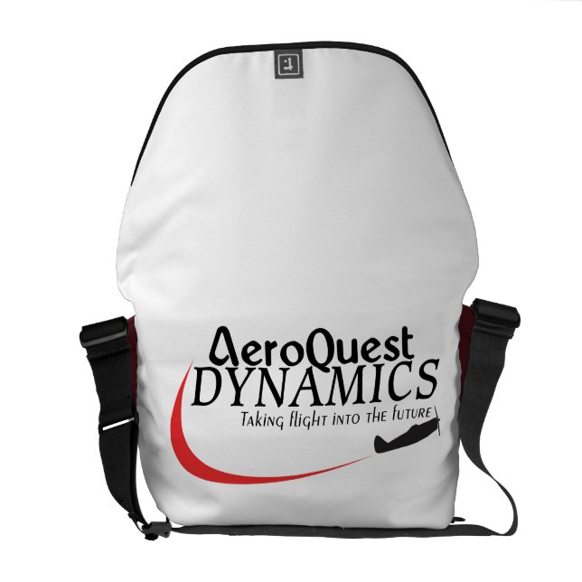 Dixie Stenberg AeroQuest dynamikmessenger bag Kurir Väska (Öppen Baksida)