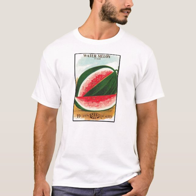 Dixie vattenmelonvintage kärnar ur packen tee (Framsida)