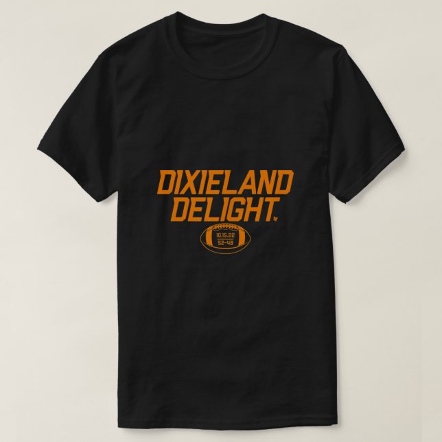 Dixieland Delight Knoxville Tennessee Football T Shirt (Design framsida)